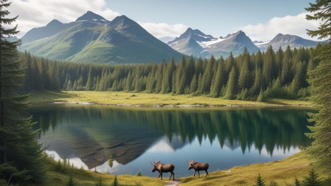 Malmberget – en plats fylld av äventyr och glädje! illustration