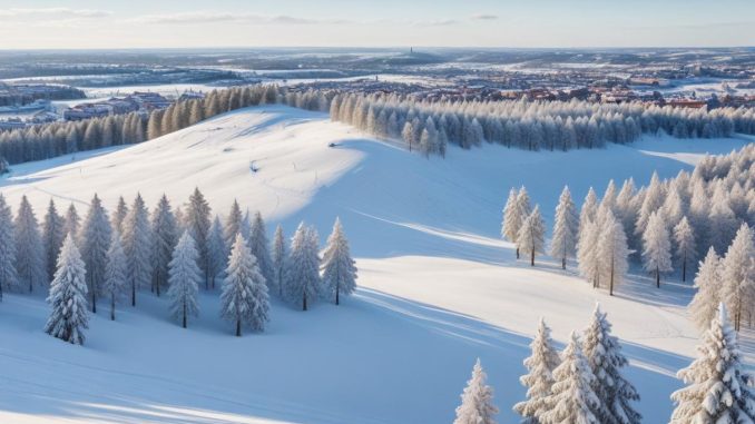 Kasta dig ut i snön med skidskola Uppsala! illustration