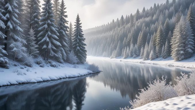 Snöglädje för alla illustration