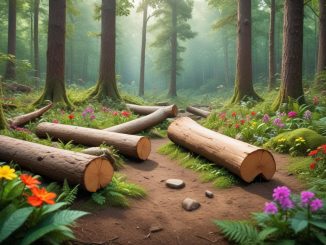Äventyr och utmaningar för barn i naturen illustration