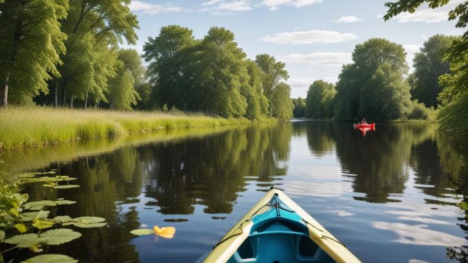 Paddla kajak i Örebro – upptäck nya äventyr! illustration