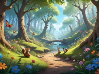 Upplev naturens magi med Pinneman i Ur och Skur illustration
