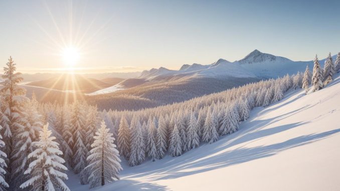 Fjällberget Grängesberg – din vinterparadis väntar! illustration