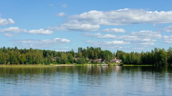 Vattnet som naturens livsnerv illustration